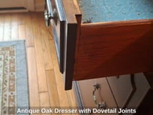 Antique-Oak-Dresser-with-Dovetail-Joints