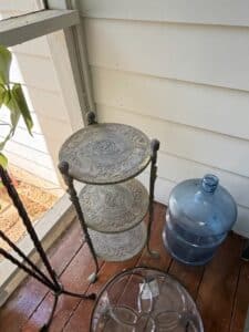 Antique-Three-Tiered-Cast-Iron-Plant-Stand