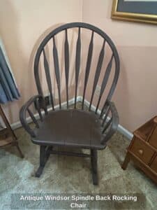 Antique-Windsor-Spindle-Back-Rocking-Chair