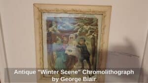 Antique-Winter-Scene-Chromolithograph-by-George-Blair