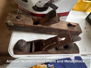 Antique-Wooden-Hand-Plane-and-Metal-Block-Plane-Set