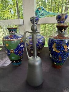 Art-Glass-Vase-with-Swirls-and-Bubbles-second-image