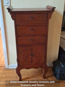 Asian-Inspired-Jewelry-Armoire-with-Drawers-and-Doors