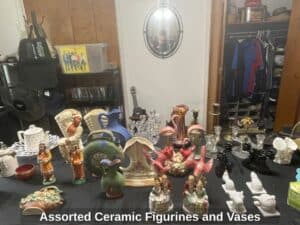 Assorted-Ceramic-Figurines-and-Vases