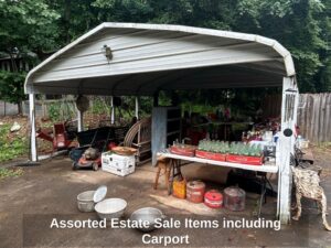 Assorted-Estate-Sale-Items-including-Carport