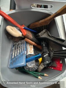 Assorted-Hand-Tools-and-Accessories-in-a-Tote