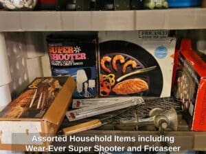 Assorted-Household-Items-including-Wear-Ever-Super-Shooter-and-Fricaseer-Stove-Top-Grill-second-image