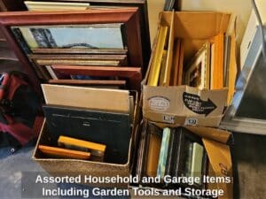 Assorted-Household-and-Garage-Items-Including-Garden-Tools-and-Storage-fourth-image