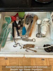Assorted-Kitchen-Utensils-and-Immersion-Blender-with-Drawer-Organizers