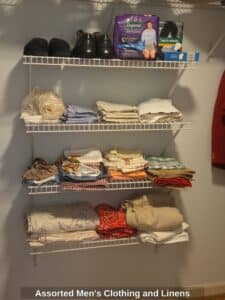 Assorted-Mens-Clothing-and-Linens-second-image