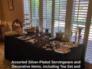 Assorted-Silver-Plated-Servingware-and-Decorative-Items-including-Tea-Set-and-Coffee-Pot