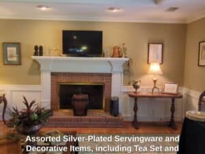 Assorted-Silver-Plated-Servingware-and-Decorative-Items-including-Tea-Set-and-Coffee-Pot-second-image