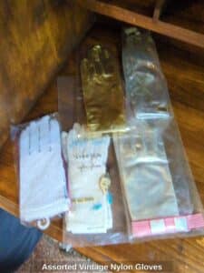 Assorted-Vintage-Nylon-Gloves
