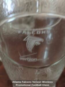 Atlanta-Falcons-Verizon-Wireless-Promotional-Football-Glass-second-image