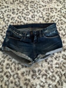 BLANKNYC-Womens-Denim-Cut-off-Shorts-Size