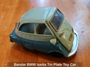 Bandai-BMW-Isetta-Tin-Plate-Toy-Car-third-image