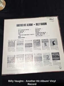 Billy-Vaughn-Another-Hit-Album-Vinyl-Record-second-image