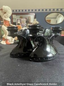 Black-Amethyst-Glass-Candlestick-Holder