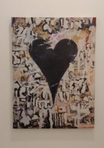 Black-Heart-Graffiti-Mixed-Media-Collage-Canvas-Art