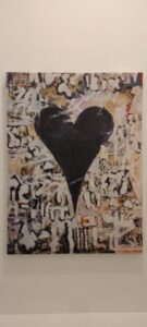 Black-Heart-Graffiti-Mixed-Media-Collage-Canvas-Art-second-image