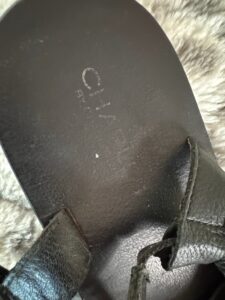 Black-Leather-Gladiator-Sandals-with-Silver-Studs-by-CIANA-third-image