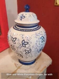 Blue-and-White-Porcelain-Ginger-Jar-with-Lid