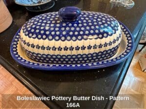 Boleslawiec-Pottery-Butter-Dish-Pattern-A