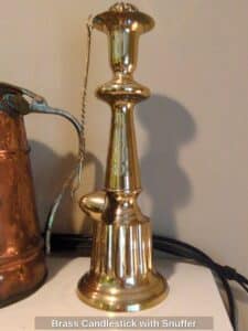 Brass-Candlestick-with-Snuffer