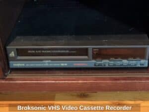 Broksonic-VHS-Video-Cassette-Recorder