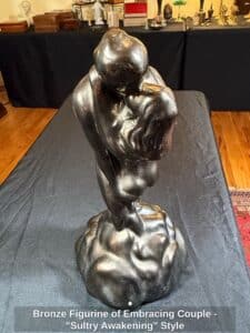 Bronze-Figurine-of-Embracing-Couple-Sultry-Awakening-Style-second-image