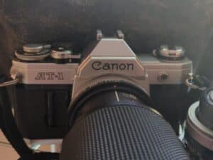 Canon-AT-mm-SLR-Camera-with-Vivitar-mm-Lens-third-image
