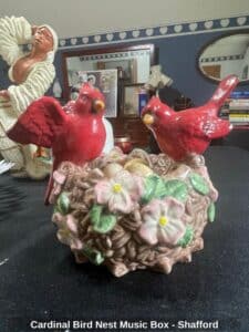 Cardinal-Bird-Nest-Music-Box-Shafford