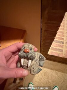 Carved-Walrus-Figurine