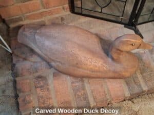 Carved-Wooden-Duck-Decoy