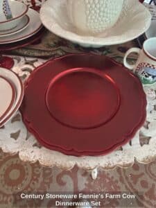 Century-Stoneware-Fannies-Farm-Cow-Dinnerware-Set-sixth-image