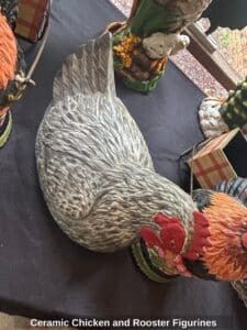 Ceramic-Chicken-and-Rooster-Figurines