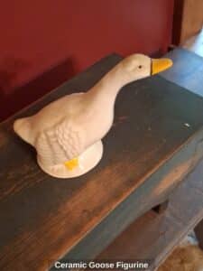 Ceramic-Goose-Figurine