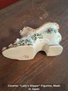 Ceramic-Ladys-Slipper-Figurine-Made-in-Japan-third-image