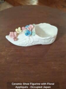 Ceramic-Shoe-Figurine-with-Floral-Appliqus-Occupied-Japan-second-image