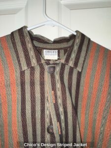 Chicos-Design-Striped-Jacket-second-image