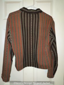 Chicos-Design-Striped-Jacket-third-image