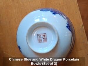 Chinese-Blue-and-White-Dragon-Porcelain-Bowls-Set-of-third-image
