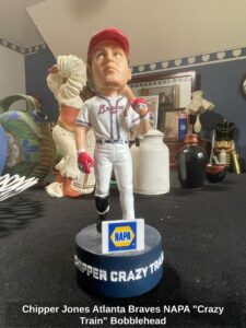Chipper-Jones-Atlanta-Braves-NAPA-Crazy-Train-Bobblehead
