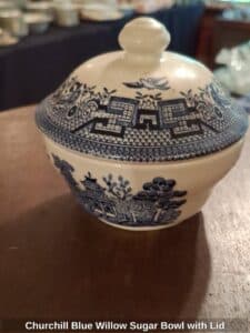 Churchill-Blue-Willow-Sugar-Bowl-with-Lid