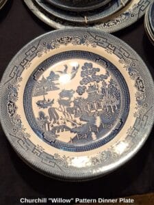 Churchill-Willow-Pattern-Dinner-Plate