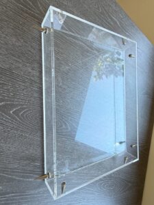 Clear-Acrylic-Photo-Frame-with-Metal-Posts