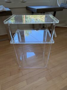 Clear-Acrylic-Two-Tiered-Side-Table