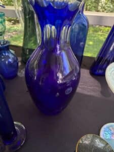 Cobalt-Blue-Art-Glass-Vase