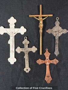 Collection-of-Five-Crucifixes