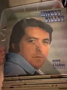 Collection-of-Vinyl-Records-The-Rolling-Stones-Mickey-Gilley-Mantovani-Chicago